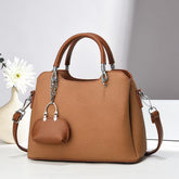 Handbag with KeyChain– Stylish Shoulder & Crossbody Bag for Women 9903-8