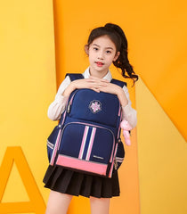 Pink Student School Bag For Kids 4169 GALAXY BAGS
