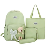 Cute 4 Pcs Backpack Set