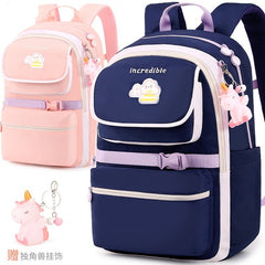 Incredible Kids School Backpack | Stylish & Spacious for Girls & Boys HD0026 ( Best For Playgroup to 3rd Class)