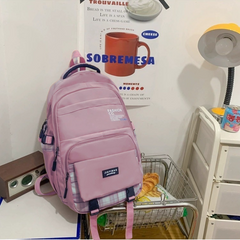 New Large Capacity Student Schoolbag Korean Style Artistic Junior High School Student Backpack ZK423
