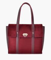 Maroon valvetHandbag For Girls 604