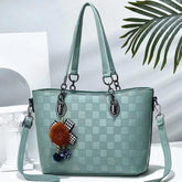 Green Leather Handbag for ladies 993-5