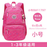 Kids' Blue Cartoon Backpack for Girls - Spacious School & Daypack HD11796 ( Best For Playgroup to 3rd Class)