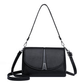 New Large Capacity Fashionable Simple Women's Single Shoulder Bag Soft Leather 851-9839