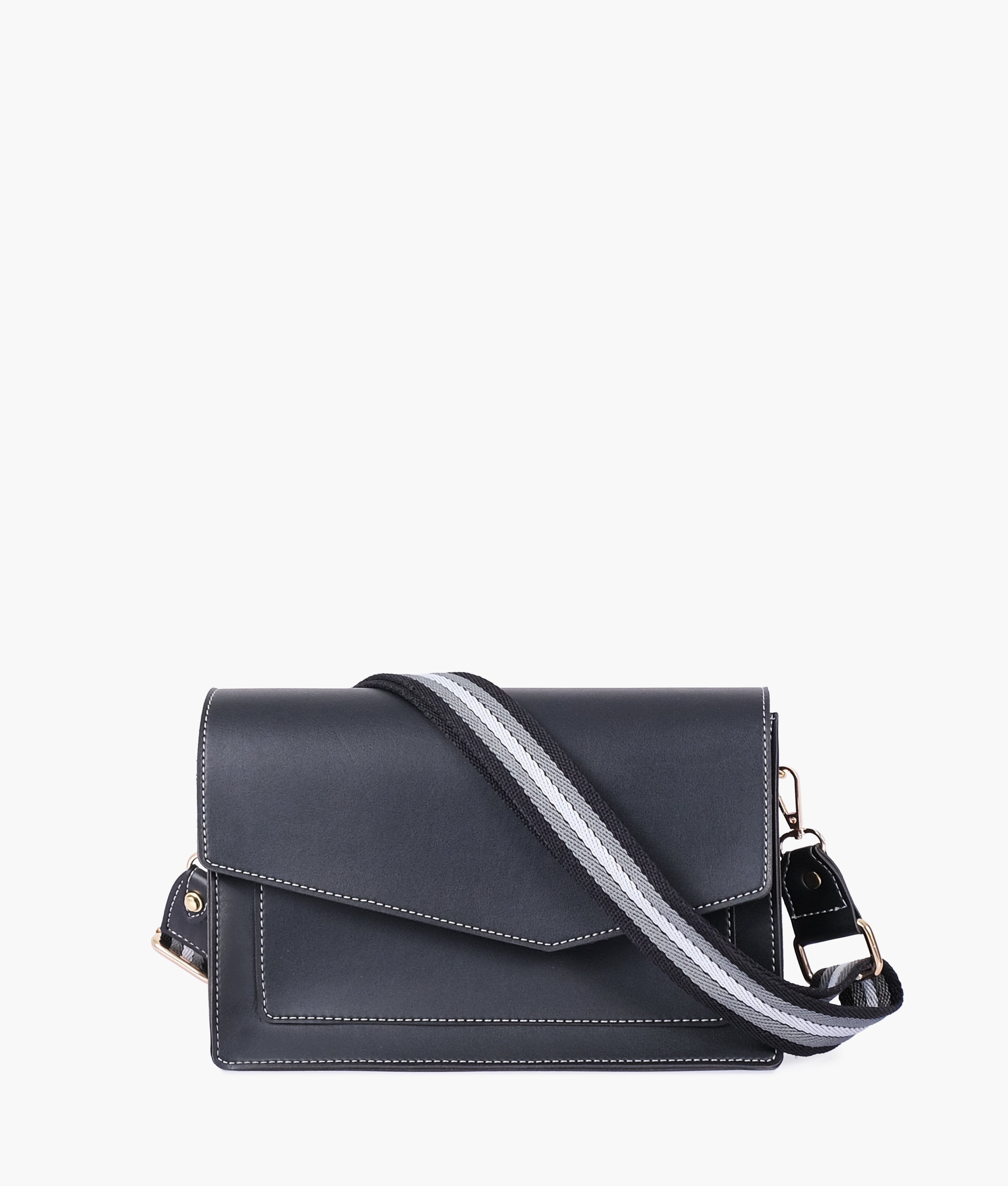 Black Ladies Crossbody Bag 601 GALAXY BAGS