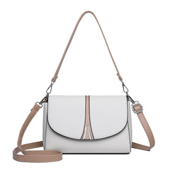 New Large Capacity Fashionable Simple Women's Single Shoulder Bag Soft Leather 851-9839