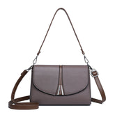 New Large Capacity Fashionable Simple Women's Single Shoulder Bag Soft Leather 851-9839