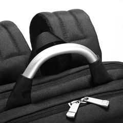 Sleek Black Business Laptop Backpack – Minimalist & Modern Design