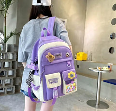 4Pcs Backpack Set MJ16 GALAXY BAGS