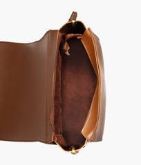 Brown Handbag For Girls 607 GALAXY BAGS