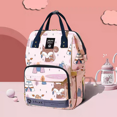 Harry Baby Diaper Bag – Cute Print | Multi-Compartment Baby Backpack HD003