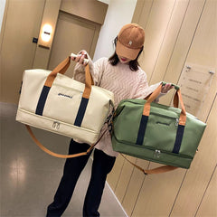 Blue Travel Duffel Bag for Men & Women 4130 GALAXY BAGS