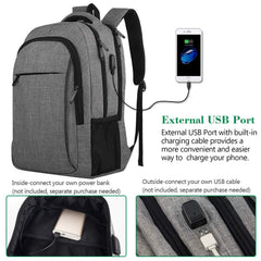 Men's High-End Large-Capacity Business Backpack Travel Laptop Backpack ZK415