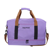 Purple Travel Duffel Bag for Men & Women 4130