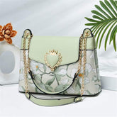 Green Heart Decor Flap Over Mini Crossbody Bag 8816-3 GALAXY BAGS
