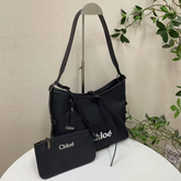 Trendy Chloe Crossbody Bag with Matching Pouch 2717