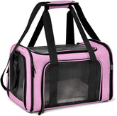 Pet Carrier Bag Soft Sided Portable Folding Airline Travel Approved Bag 1252 GALAXY BAGS