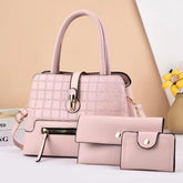Pink 3 in 1 Women Handbag 207-2 GALAXY BAGS