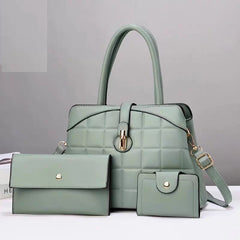 3pcs Set Trendy Women Handbag 207-7 GALAXY BAGS