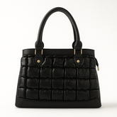 Trendy Bubble Quilted Leather Handbag – Luxury Style on Sale A002