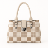 Stylish Check Handbag for Women Daily & Party Use – Luxury Style on Sale F882