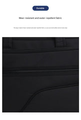 Men's briefcase oxford cloth waterproof laptop bag large capacity multi-layer business crossbody bag