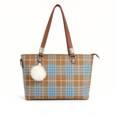 Stylish Check Handbag for Women Daily & Party Use – Luxury Style on Sale F2036