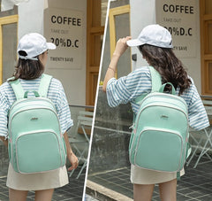 Blue Baby Nappy Diaper Backpack, Foldable Stroller Bag, Mosquito Net 4124 GALAXY BAGS