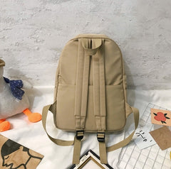 Zip Cotton Backpack Bag W7038