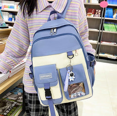 4Pcs Set Backpack for Girls 2020 GALAXY BAGS