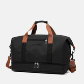 Black Travel Duffel Bag for Men & Women 4130 GALAXY BAGS