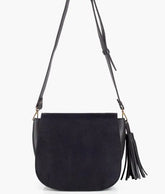 Black valvet Handbag For Girls 607 GALAXY BAGS