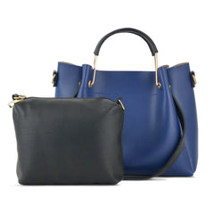 Blue 2 in 1 Ladies Tote Bag 8850-2 GALAXY BAGS