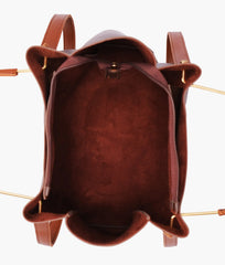 Brown 2 in 1 Ladies Tote Bag 8850-12 GALAXY BAGS