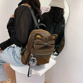 Brown Women everyday backpack 2006 GALAXY BAGS