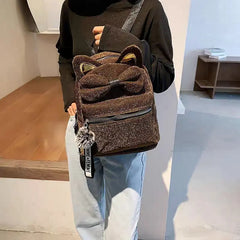 Brown Women everyday backpack 2006 GALAXY BAGS