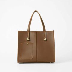 Brown Womens Tote Bag 564 GALAXY BAGS
