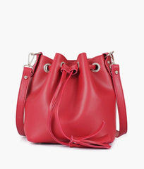 Maroon Girls Bucket Bag 576