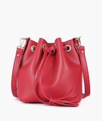 Red Girls Bucket Bag 576 GALAXY BAGS