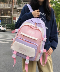 Multi Pockets Large Capacity Shoulder Bag 1222