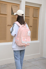 Durable Trolly Korean Vibe Unisex Backpack MS21 GALAXY BAGS