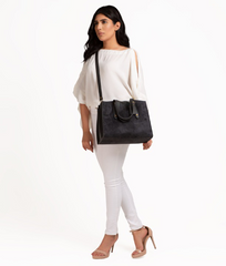 Black Velvet Handbag For Girls 598 GALAXY BAGS