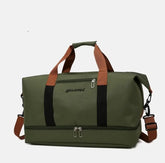 Green Travel Duffel Bag for Men & Women 4130 GALAXY BAGS
