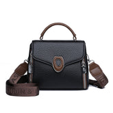 Stylish Handbag with Top Handle & Shoulder Strap 555-12