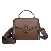 Stylish Handbag with Top Handle & Shoulder Strap 555-12