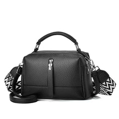 Elegant Tan Leather Handbag with Adjustable Strap & Multiple Pockets 8910