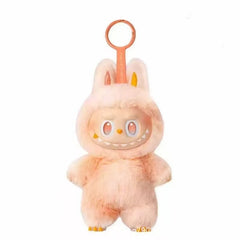 Peach Labubu Big Into Energy Monster Keychain - 1 PC