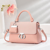 Galaxy Chic Structured Handbag with Mini Charm 8011 -4