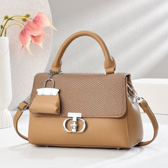 Galaxy Chic Structured Handbag with Mini Charm 8011 -4